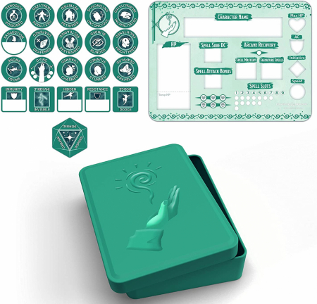Dungeons & Dragons Wizard Token Set