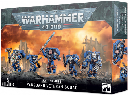 Warhammer 40K Space Marines - Vanguard Veteran Squad