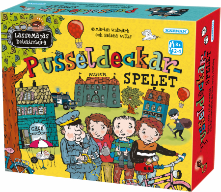 Lassemajas Detektivbyrå Pusseldeckarspelet