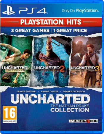 Uncharted The Nathan Drake Collection Playstation Hits