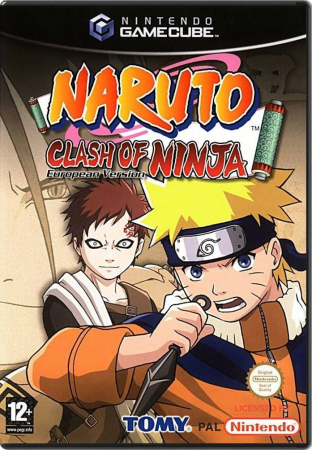 Naruto Clash of Ninja European Version (Fransk Version/Engelsk Text)