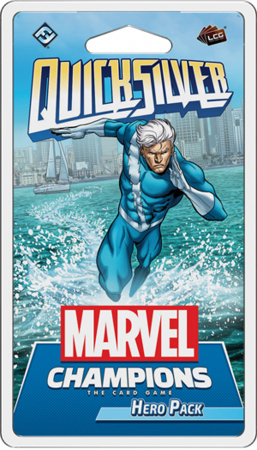 Marvel Champions The Card Game Quicksilver Hero Pack Expansion