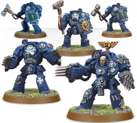 Warhammer 40K Space Marines - Terminator Assault Squad
