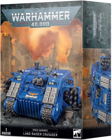 Warhammer 40K Space Marines - Land Raider Crusader