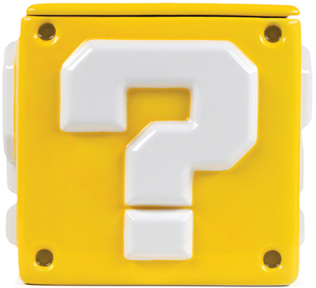 Super Mario Question Block Storage Jar