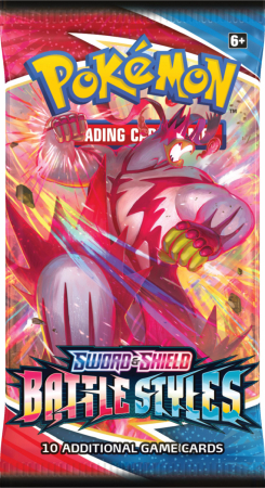 Pokemon TCG Sword & Shield Battle Styles Booster Pack