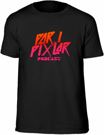 Par i Pixlar Nya Loggan T-Shirt Svart (Medium)