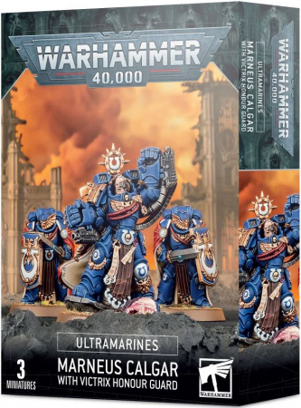 Warhammer 40K Ultramarines - Marneus Calgar with Victrix Honour Guard