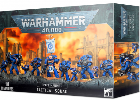 Warhammer 40K Space Marines - Tactical Squad