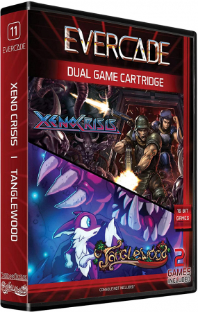 Evercade Dual Game Cartridge 11 - Xeno Crisis | Tanglewood