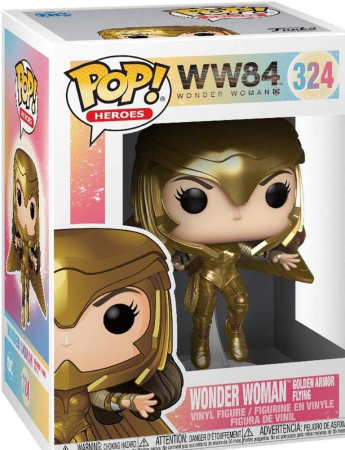Pop! Wonder Woman 1984 Golden Armor Flying Vinyl Figure