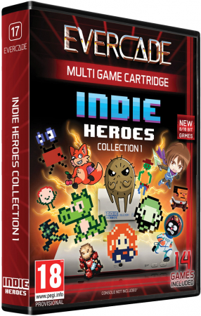 Evercade Multi Game Cartridge 17 - Indie Heroes Collection 1