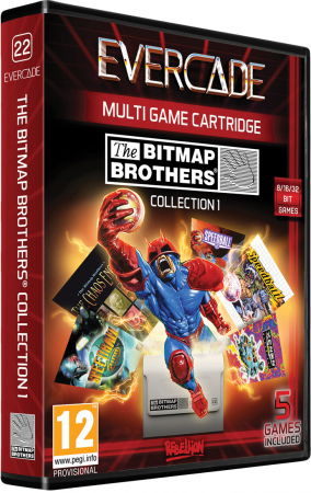 Evercade Multi Game Cartridge 22 - Bitmap Brothers Collection 1