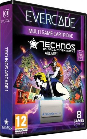 Evercade Multi Game Cartridge 01 - Technos Arcade 1