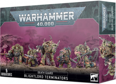 Warhammer 40K Death Guard - Blightlord Terminators