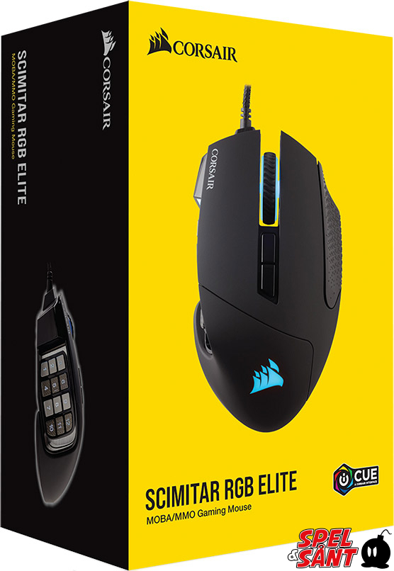 Corsair Scimitar RGB ELITE MOBA/MMO Gaming Mouse - Spel & Sånt