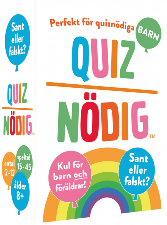 Quiznödig För Barn Sant eller Falskt?