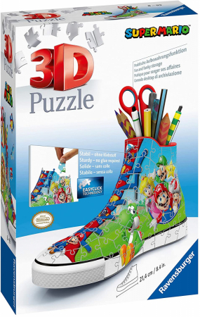 Super Mario Shoe 3D Puzzle (108 Bitar)