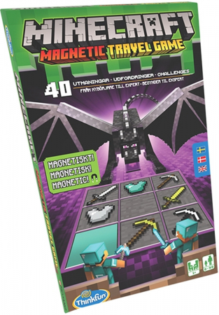 Minecraft Magnetic Travel Game