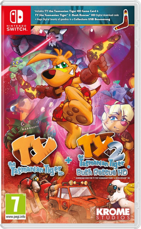 Ty the Tasmanian Tiger HD + Ty the Tasmanian Tiger II (2) Bush Rescue HD Bundle