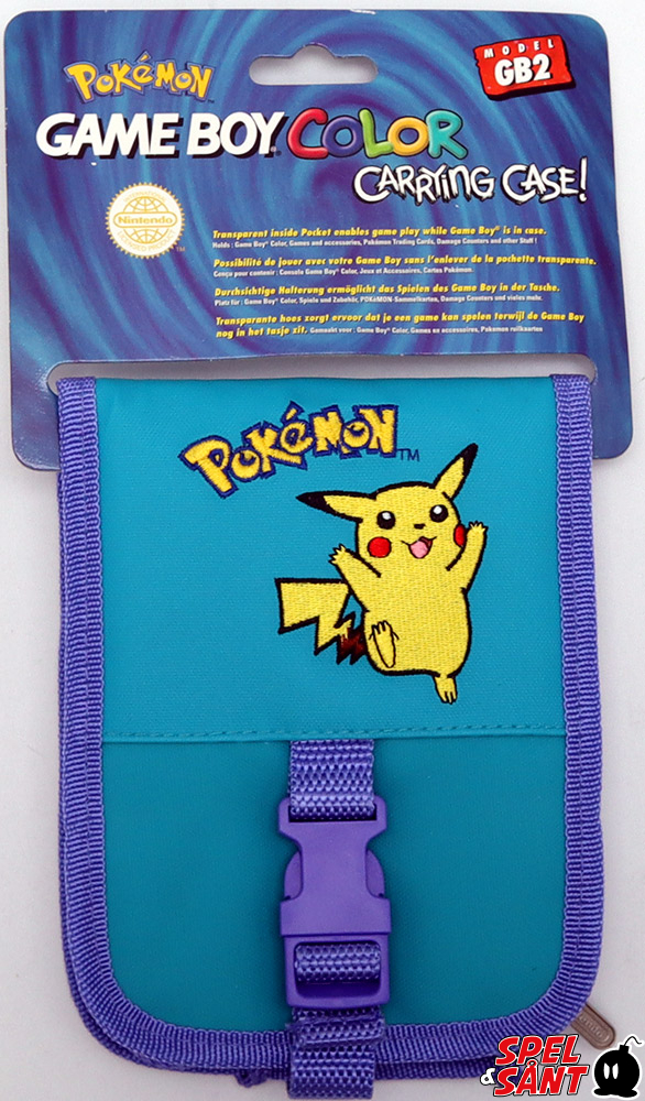 Pokemon Game Boy Color Carrying Case Blå [GBC]