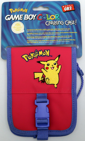 Pokemon Game Boy Color Carrying Case Röd
