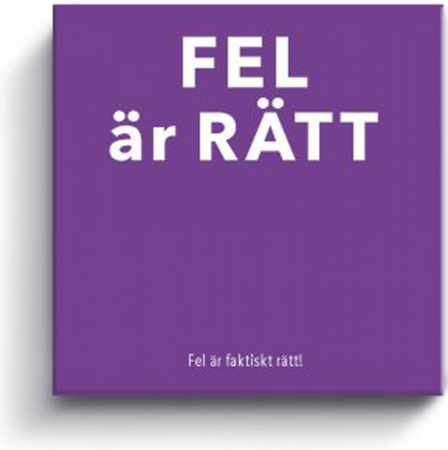 Fel är Rätt