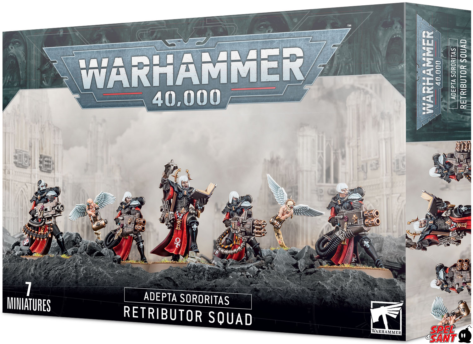 Warhammer 40K Adepta Sororitas - Retributor Squad - Spel & Sånt 