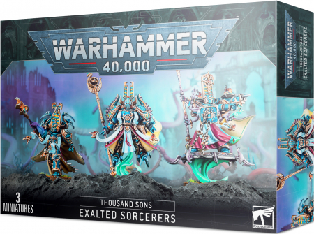 Warhammer 40K Thousand Sons - Exalted Sorcerers