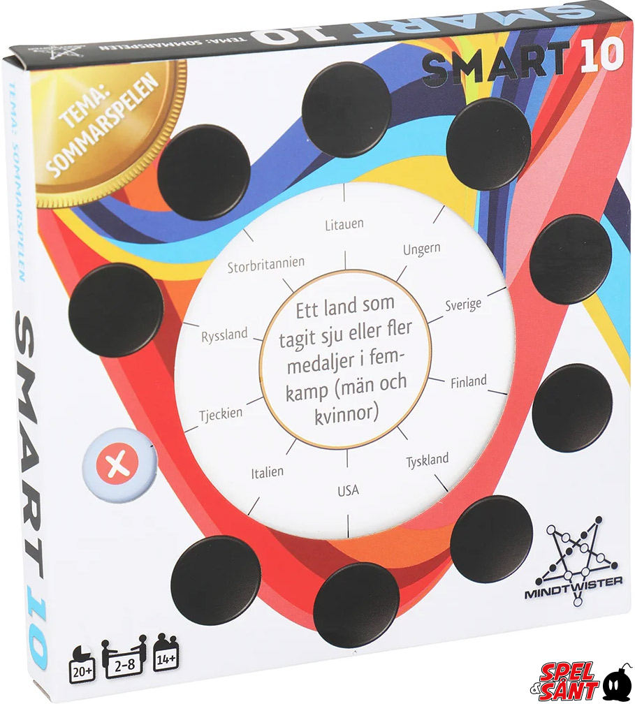 Smart10 Frågekort Expansion - Sommarspelen - Spel & Sånt: The