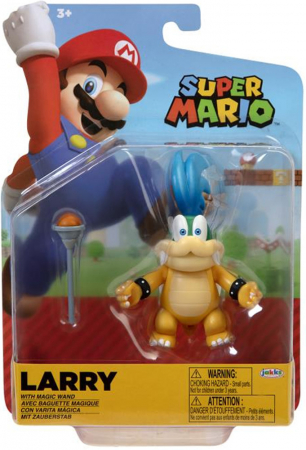 World of Nintendo Super Mario 10cm Larry with Magic Wand Figure