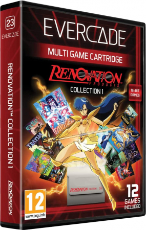 Evercade Multi Game Cartridge 23 - Renovation Collection 1