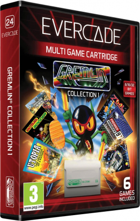 Evercade Multi Game Cartridge 24 - Gremlin Collection 1