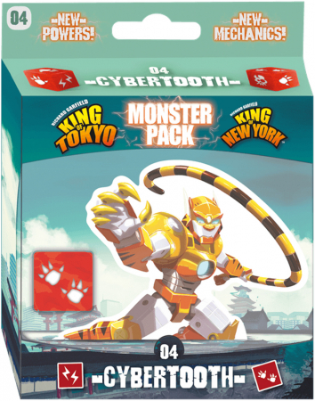 King of Tokyo Cybertooth Monster Pack Expansion