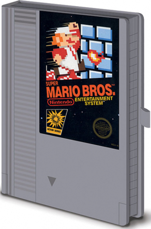 Nintendo NES Super Mario Bros Cartridge Premium A5 Notebook