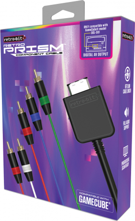 Retro-Bit Prism Component Cable for Nintendo Gamecube