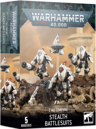 Warhammer 40K Tau Empire - Stealth Battlesuits