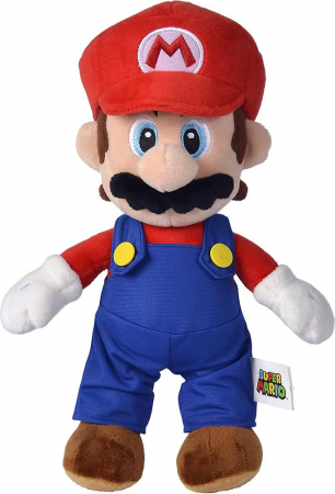 Super Mario Bros Mario Plush Figur 30cm