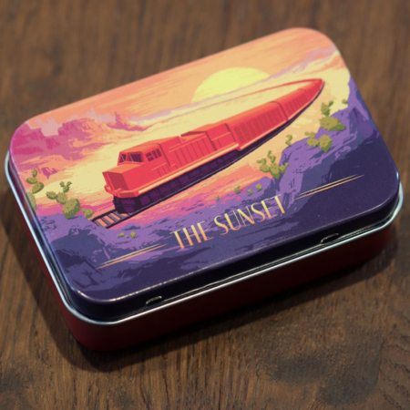 Deluxe Board Game Train Set - Sunset