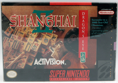 Shanghai II (2) Dragons Eye (inkl. Skyddsbox & Amerikansk Version)