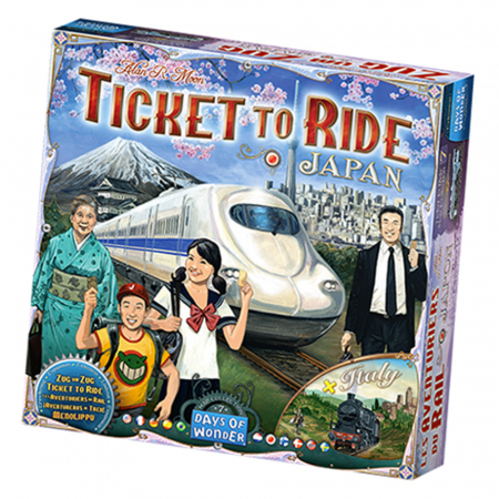 Ticket to Ride Japan + Italy Expansion