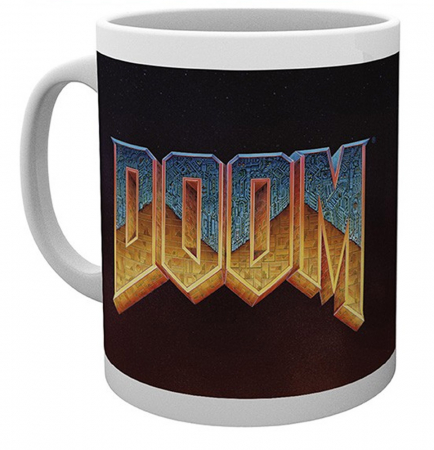 Doom Classic Logo Ceramic Mug