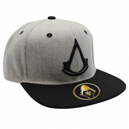 Assassins Creed Crest Snapback Keps Grå