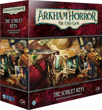 Arkham Horror the Card Game The Scarlet Keys Investigator Expansion