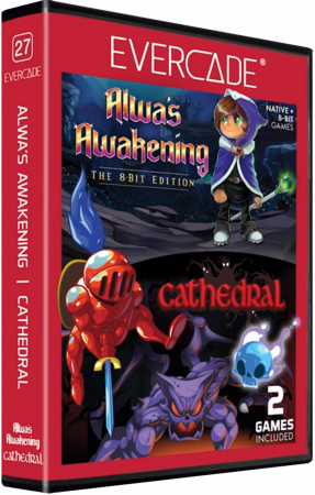 Evercade Dual Game Cartridge 27 - Alwas Awakening | Cathedral