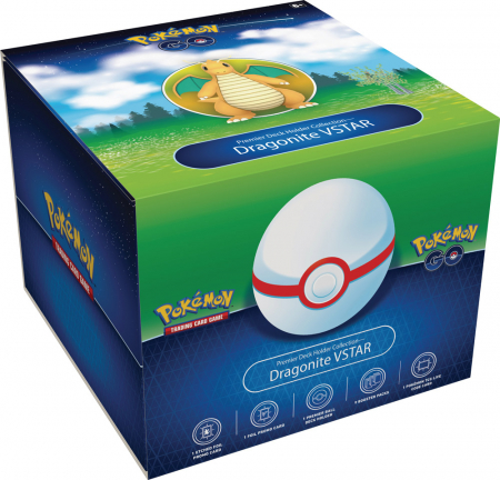 Pokemon TCG Pokemon GO Premier Deck Holder Collection - Dragonite VSTAR