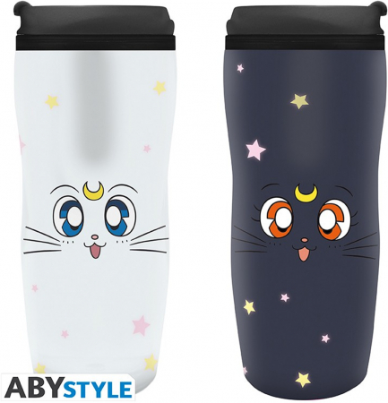 Sailor Moon  Luna & Artemis Travel Mug