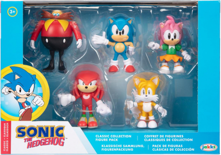 Jakks Sonic the Hedgehog 6.35cm Classic Figure Collection Pack