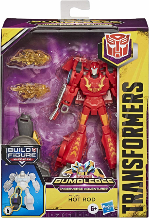 Transformers Bumblebee Cyberverse Adventures Deluxe Class - Autobot Hot Rod