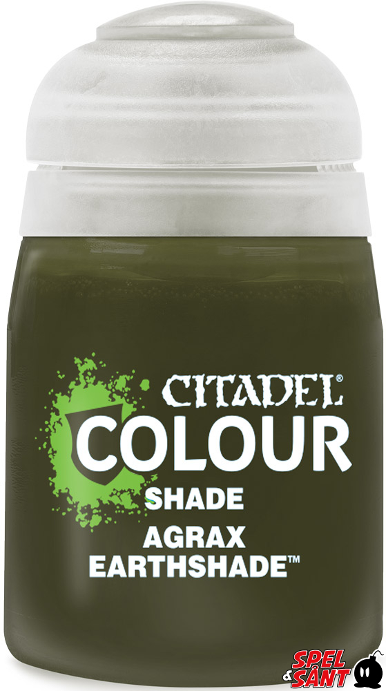 Warhammer Citadel Paints SHADE Agrax Earthshade 12ml - ASKT - Old